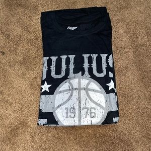 Dr J Julius Erving T-Shirt New